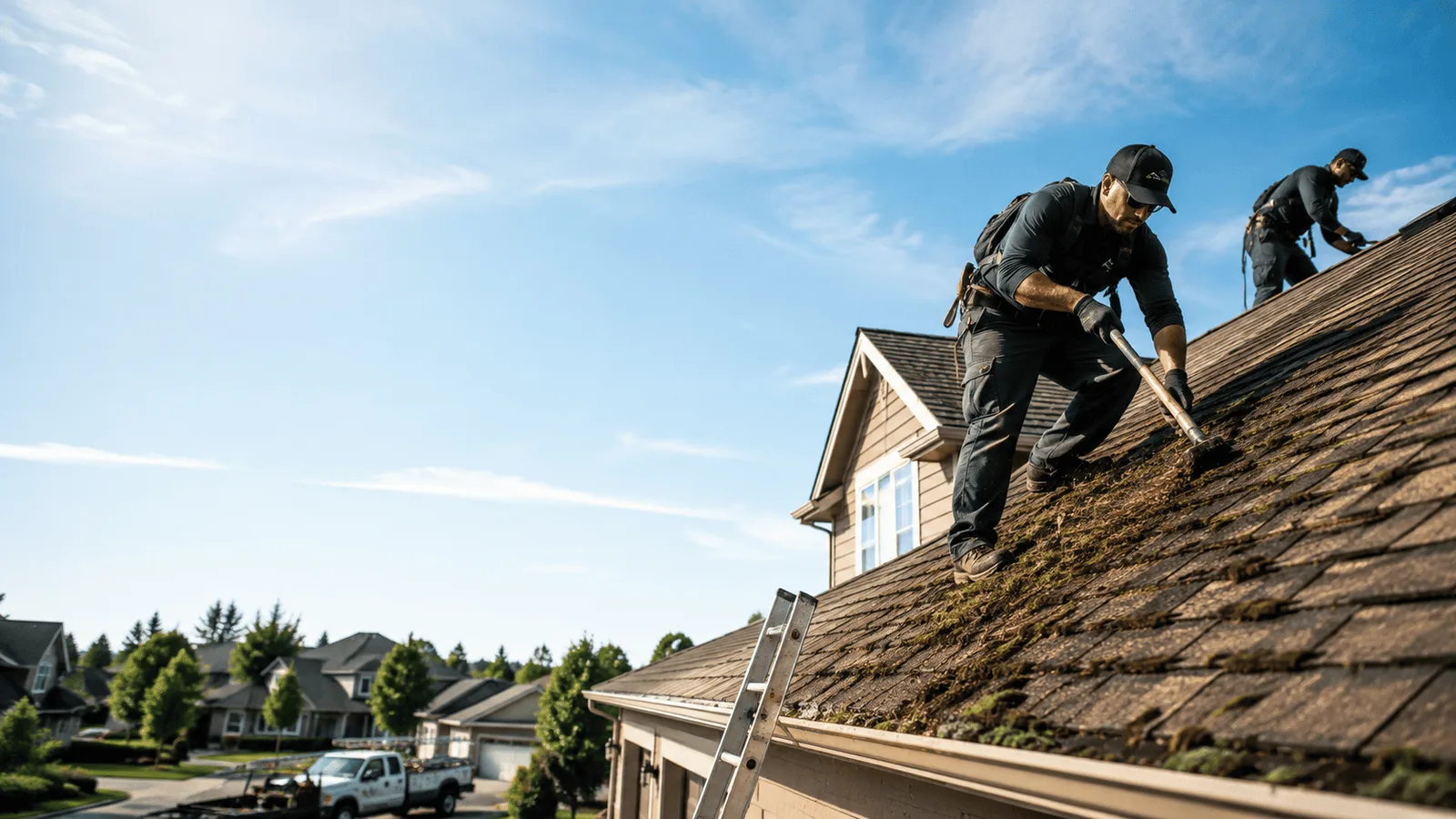 Roof Moss Removal in Bim, WV near me